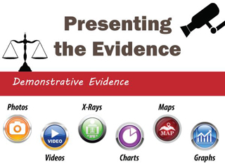 Presenting the evidence image of infographic