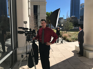 Photo shoot at Duval County Courthouse